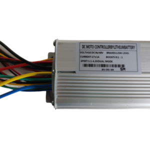 Universal 36V/48V BLDC Hub Motor Controller – 350W to 1500W | PAS, Brake, Light & Horn Support | No Display Required